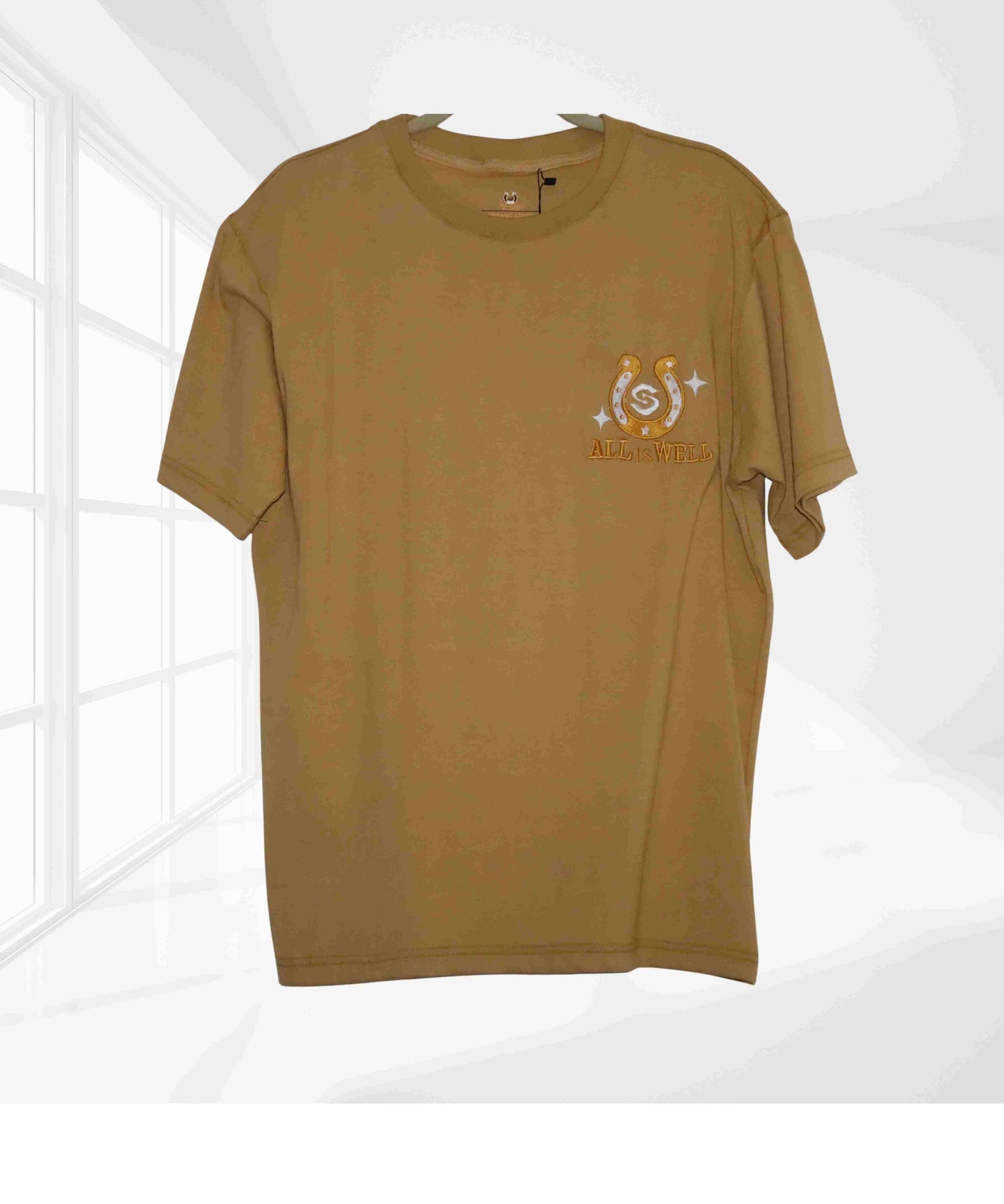 ALL IS WELL – Premium Embroidered Tee