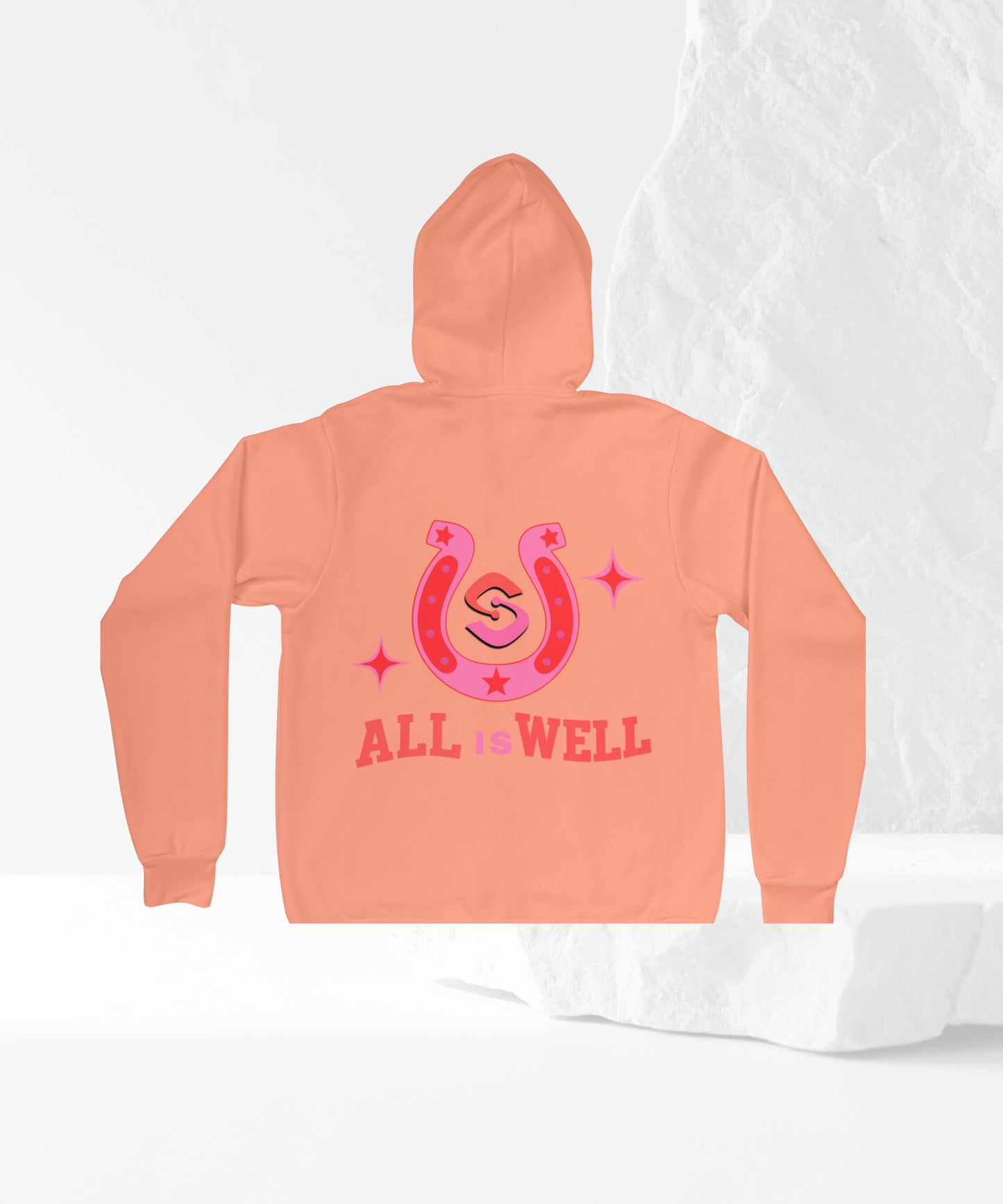 All Is Well – Cropped Iconic Hoodie