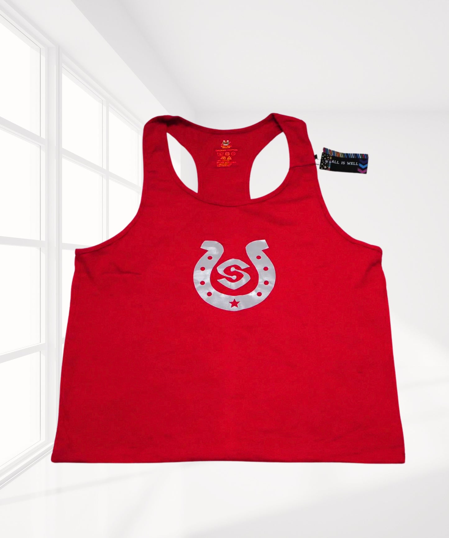 ALL IS WELL — Embroidered Unisex Tank Top