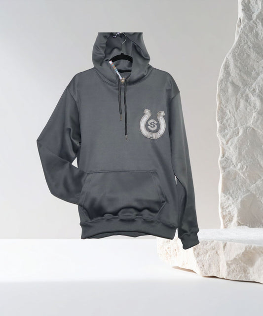 All Is Well – Premium Grey Pullover Hoodie