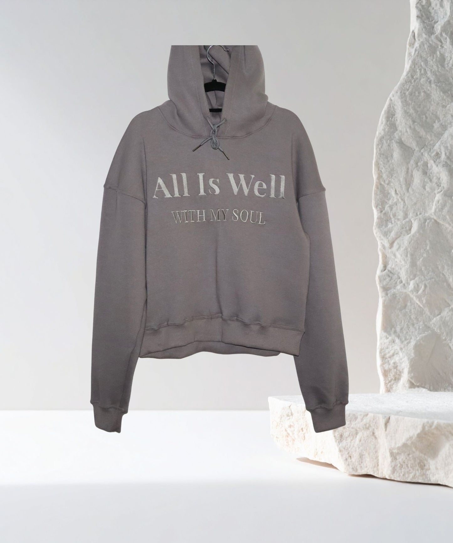 All Is Well With My Soul – Premium Embroidered Hoodie