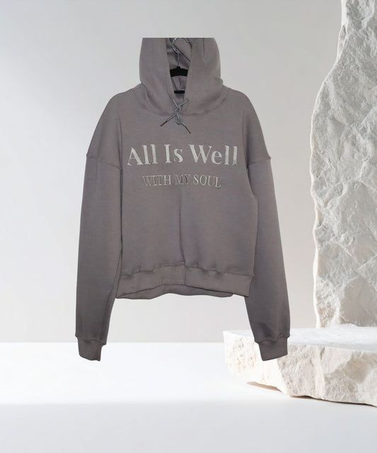 All Is Well With My Soul – Premium Embroidered Hoodie